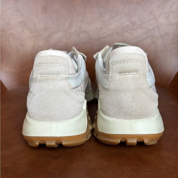 ECCO Retro 70s Comfort Sneaker Limestone Cream Beige Size 41 - Picture 6 of 11